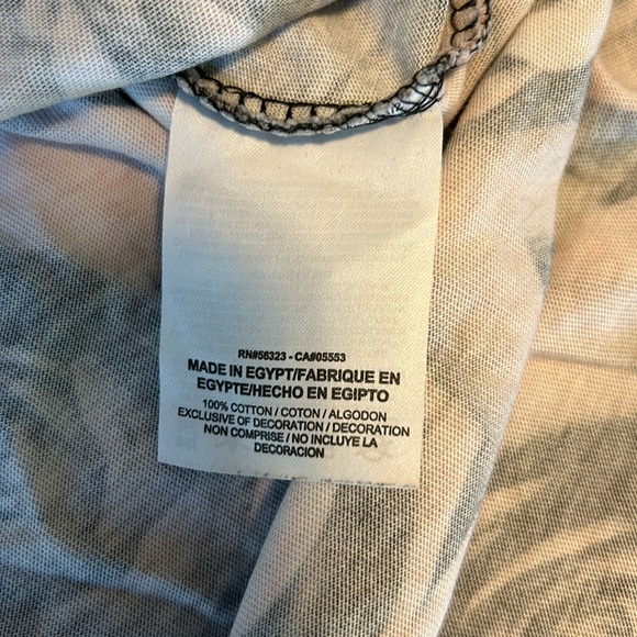 Nike Rose Bush All over print The Nike Tee 100% knit Cotton Size XL - Picture 5 of 5